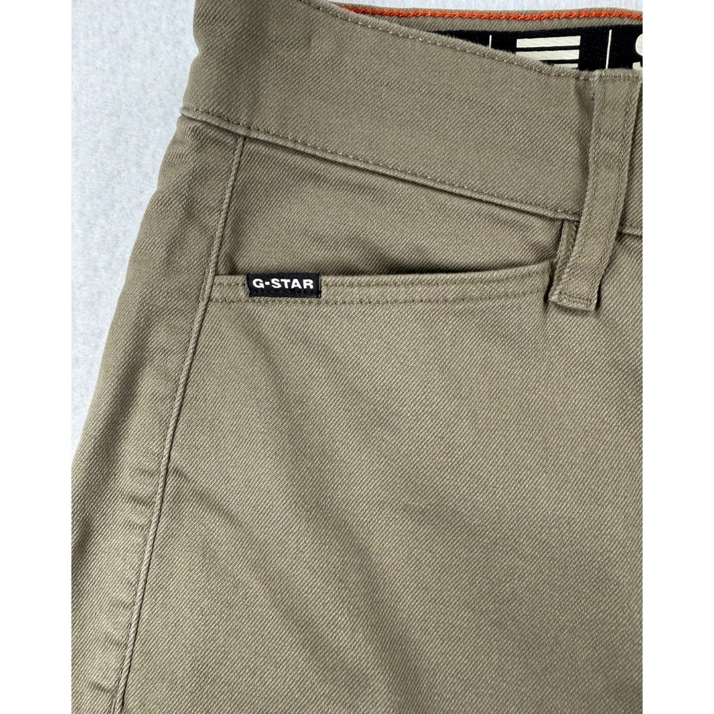 NWT G-Star Raw Cargo Skinny Pants Women 26x32 Olive Green Utility Pocket Stretch - Picture 5 of 9